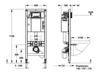 Pauli + Menden WC-Element Typ A31 SBH 120 Barrierefrei Bild 4