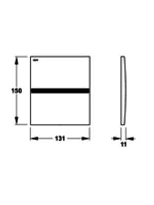 Pauli + Menden Urinalsteuerung 925 Batterie Mattchrom 925 T2 ma.chr Batterie, Farbe chrom Bild 4