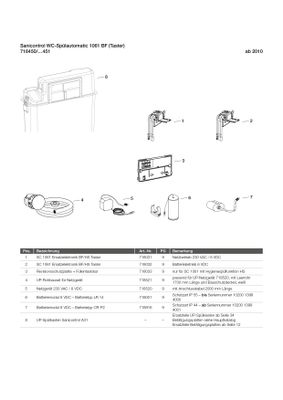 Pauli + Menden WC-Steuerung 1061 Barrierefrei E-Taster Netz Bild 3