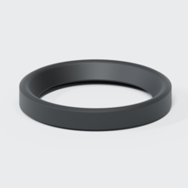 Poloplast Lippendichtring, DN 32, Farbe schwarz Bild 1