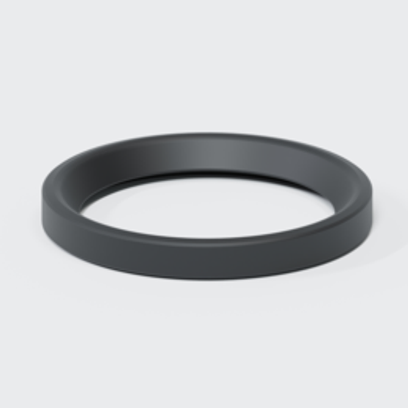 Poloplast Lippendichtring, DN 50, Farbe schwarz Bild 1