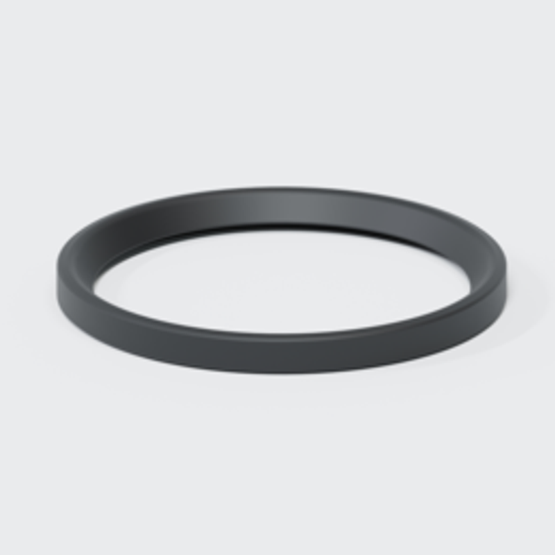 Poloplast Lippendichtring, DN 75, Farbe schwarz Bild 1