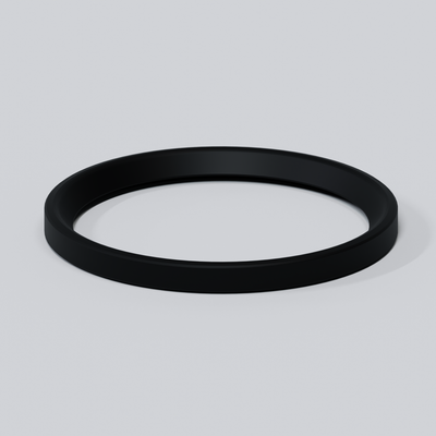 Poloplast Lippendichtring, DN 75, Farbe schwarz Bild 2