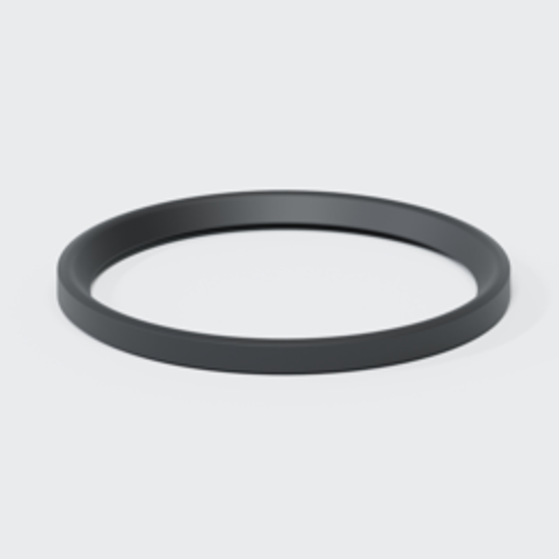 Poloplast Lippendichtring, DN 90, Farbe schwarz Bild 1