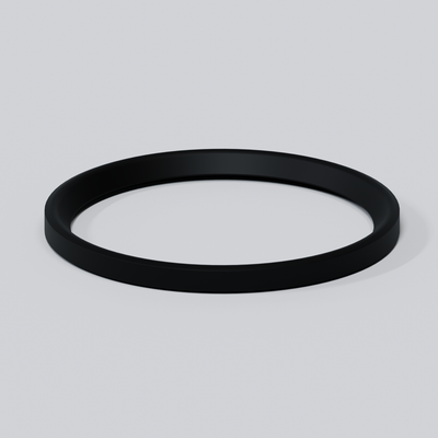 Poloplast Lippendichtring, DN 90, Farbe schwarz Bild 2
