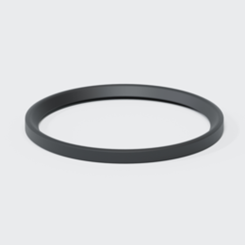Poloplast Lippendichtring, DN 110, Farbe schwarz Bild 1