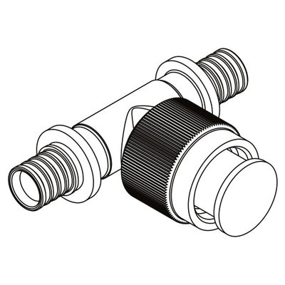 Rehau T-Stück Rautitan RX+, mit MeplaFix-Adapter 16 x Fix x 16 mm Bild 2
