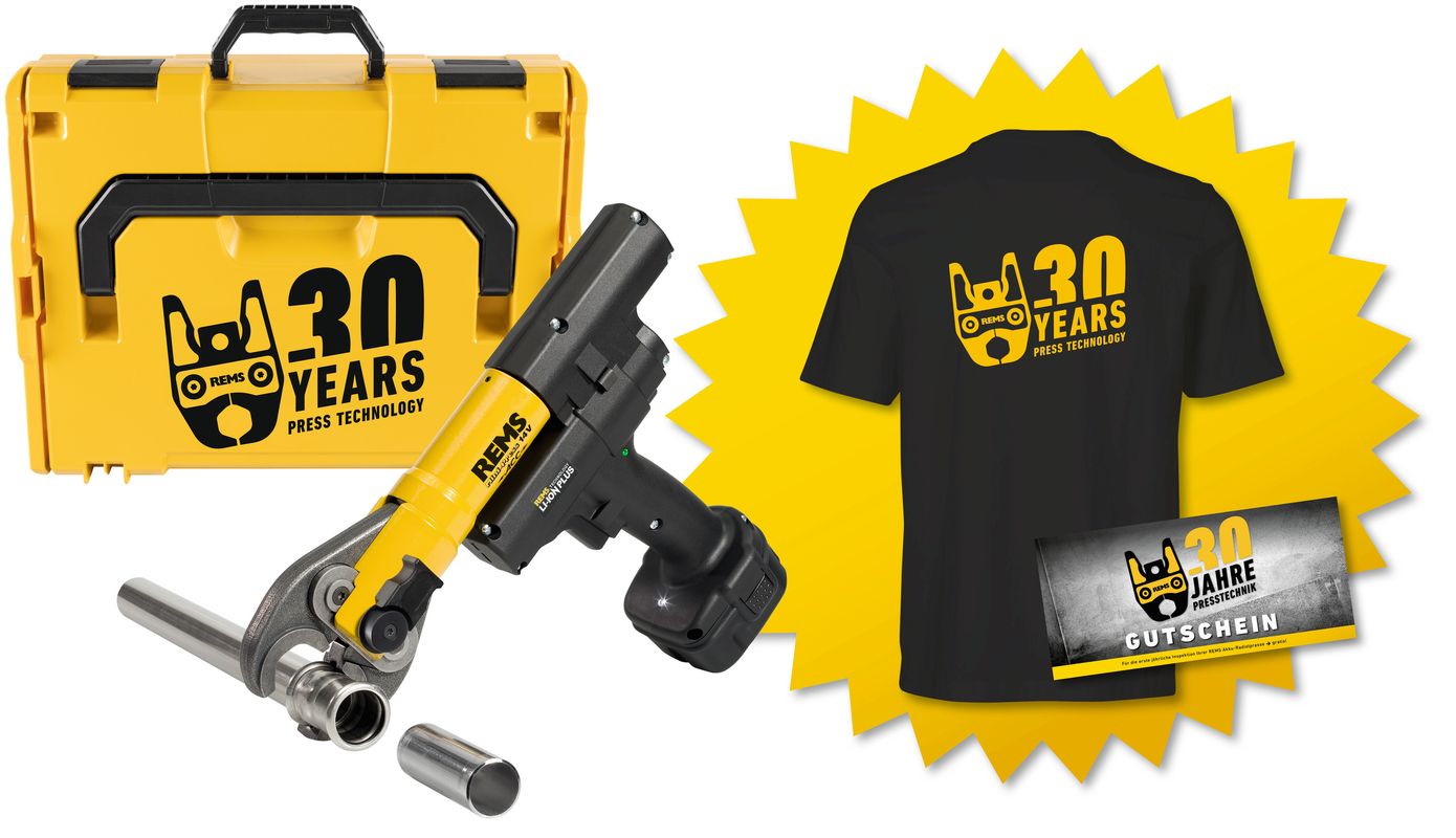 Rems 14 V ACC Basic-Pack Edition 30 Jahre +T-Shirt +Gutschein Bild 1