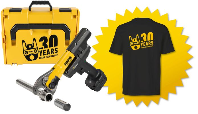 Rems 14 V ACC Basic-Pack Edition 30 Jahre +T-Shirt +Gutschein Bild 2