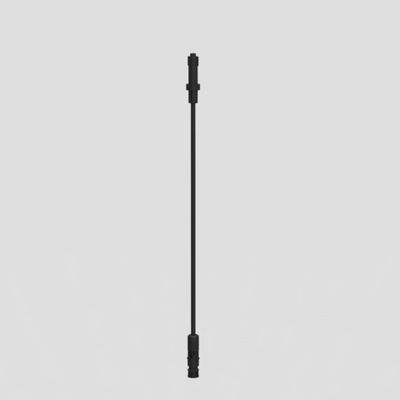 Sanit Druckspirale 560 mm schwarz Unterputz-Spülkasten kleine Revisionsöffnung, Farbe schwarz Bild 2