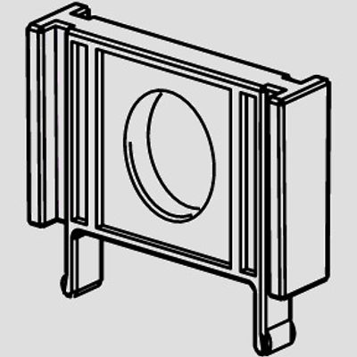 Sanit Füllventilhalter, für Unterputz-Spülkasten kleine Revisionsöffnung Bild 3