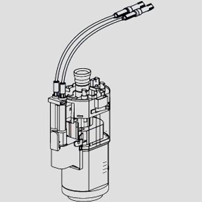 Sanit Universal Ablaufarmatur INEO für Unterputz-Spülkasten, 2-Mengen, BH:985 / 820 mm Bild 3