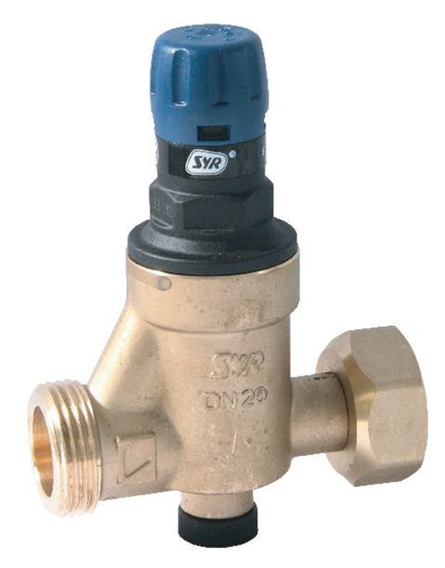 Sasserath SYR Druckminderer 315.1, für SYRobloc DN 20, SG 24+25 1,5-6bar rohgelb, 123 mm Bild 1
