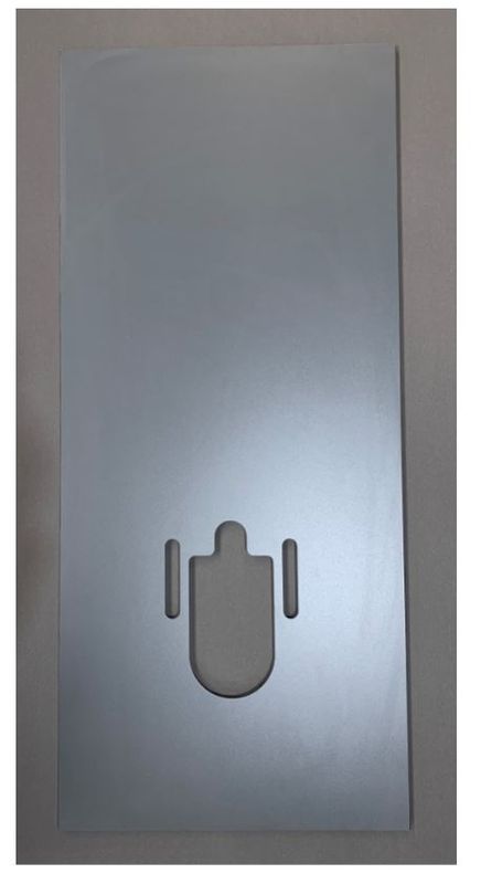 SCHMUESER Universal-Verkleidungsplatte zu Washlets TOTO, CARA und Geberit, Farbe grau Bild 1