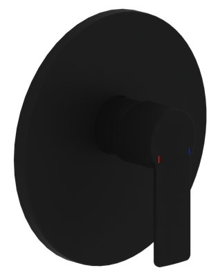 P&M Fertigset zu Einhebel-UP- Brausemischer, rund, 178 x 178 mm, Farbe schwarz Bild 2