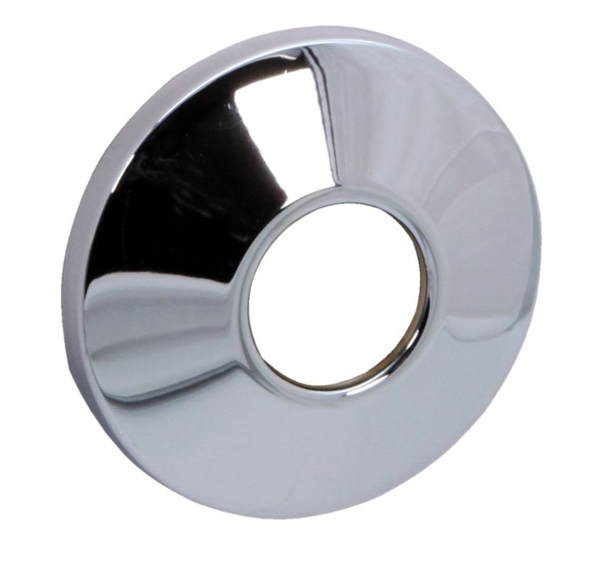 Schulte Rosette 3/4", für Unterputz-Ventil, Farbe silberfarben Bild 1
