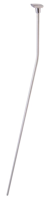 Schulte Zugstange, mit Knopf, Nirosta,4 mm, Farbe silberfarben Bild 1