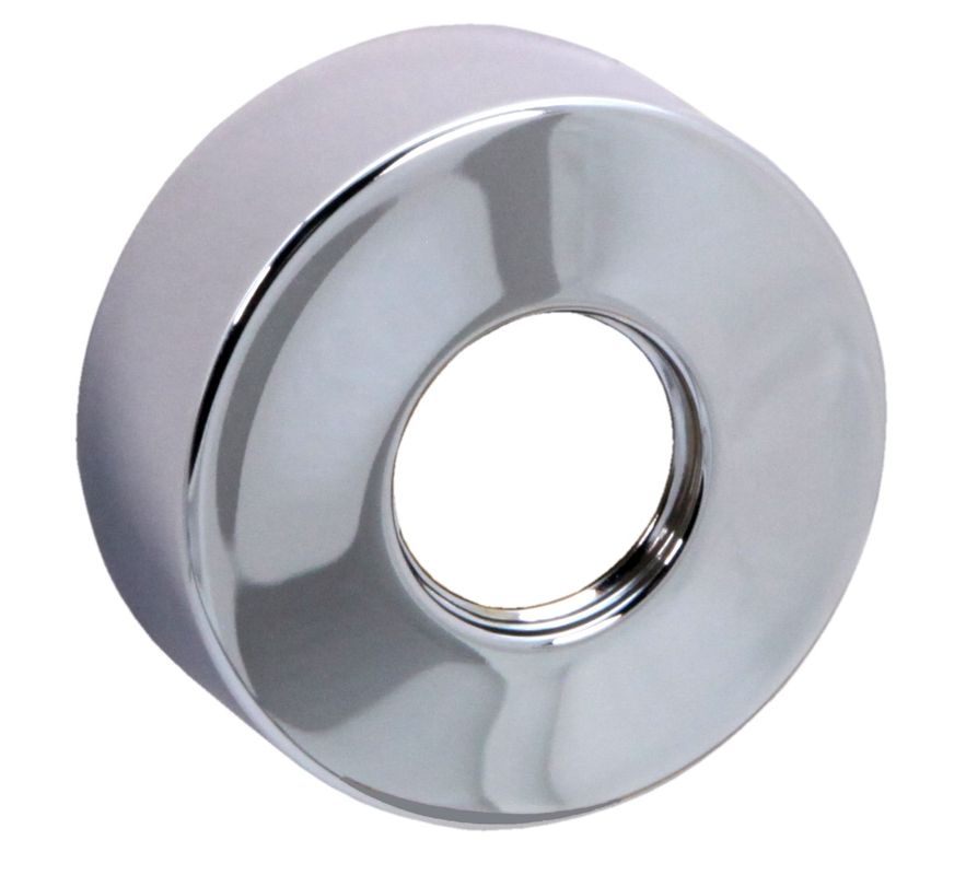 Schulte Rosette, für S-Anschluss 3/4", Farbe silberfarben Bild 1