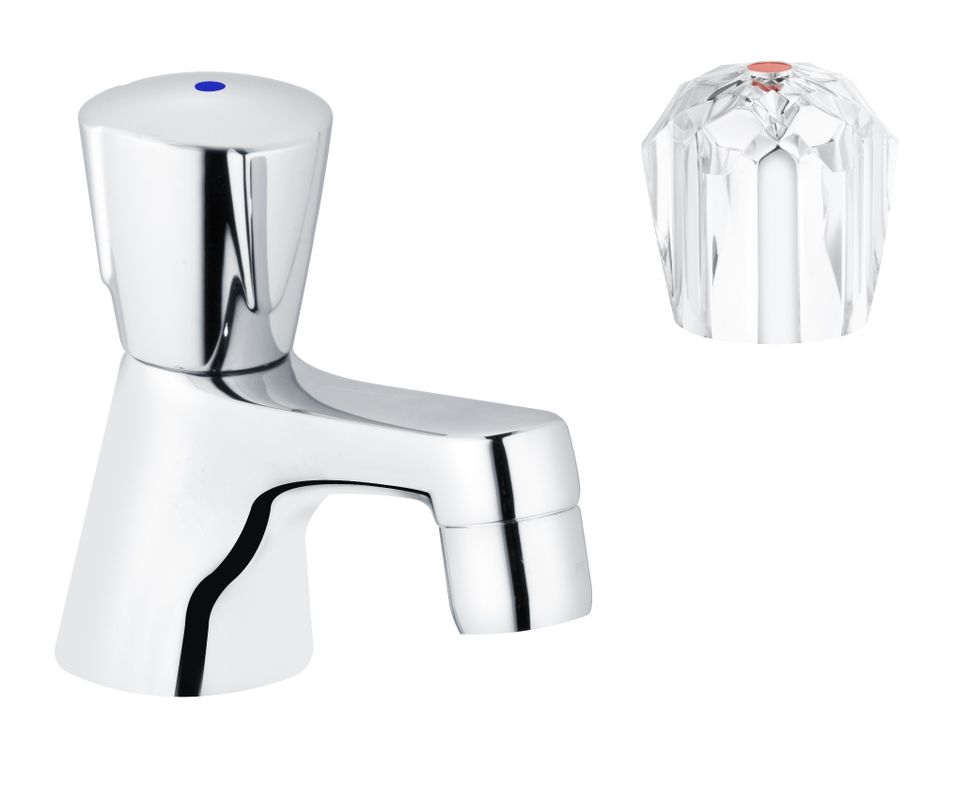 Schulte SH STANDHAHN CLASSIC-LINE_2 PRINCESS-LUXUS GR, 1/2" KALT CHR, Farbe chrom Bild 1