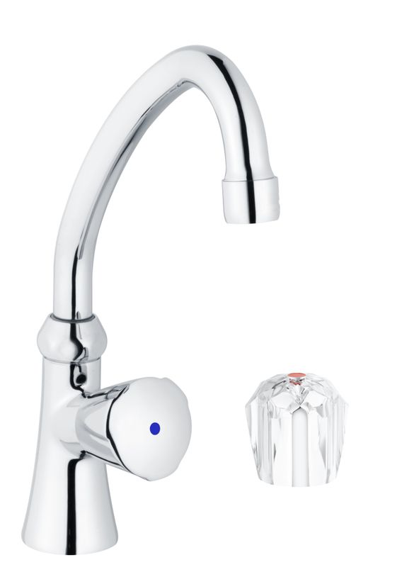 Schulte SH STANDVENTIL CLASSIC-LINE_2 PRINCESS, HU-AUSL. 145, KALT, CHR, Farbe chrom Bild 1