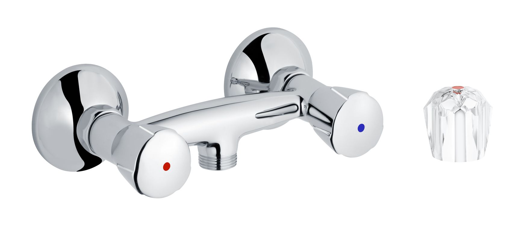 Schulte SH BR.ARM. ZWEIGR. CLASSIC-LINE_2 PRINCESS GR, OHNE BRGARN. 3/8" CHR, Farbe chrom Bild 1
