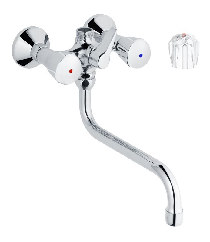 Schulte SH WA.ARM. ZWEIGR. CLASSIC-LINE_2 PRINCESS, O.BRGARN, S-AUSL, Farbe chrom Bild 1
