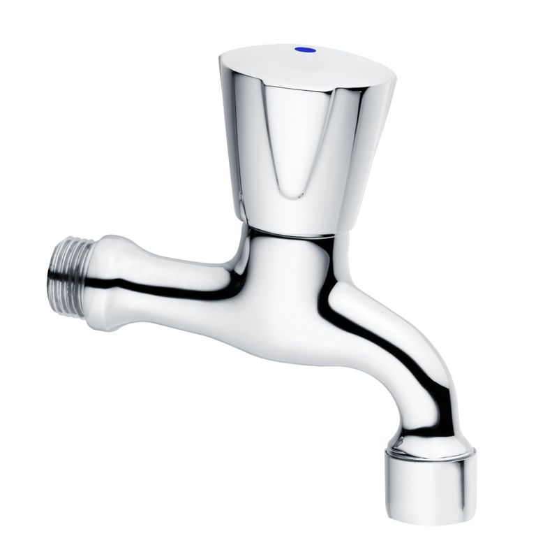 Schulte SH AUSLAUFVENTIL CLASSIC-LINE_2 CLASSIC, AUSL. 90, 1/2" WARM CHR, Farbe chrom Bild 1