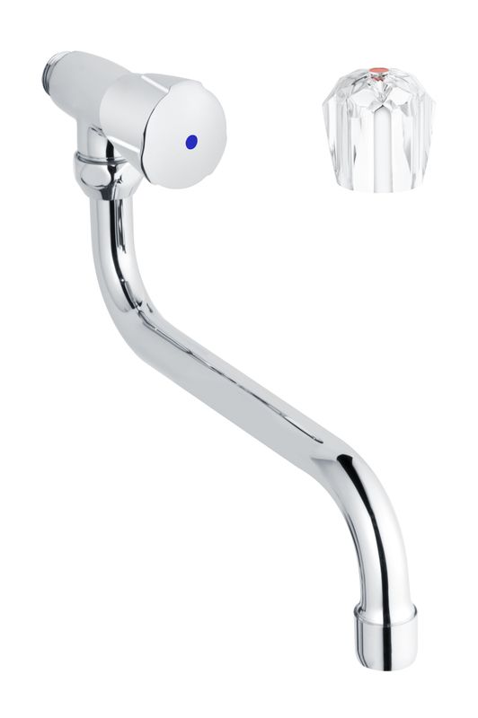 Schulte SH WANDSCHWENKVENT.CLASSIC-LINE_2 PRINCESS, S-AUSL.200,1/2" KALT, CHR, Farbe chrom Bild 1