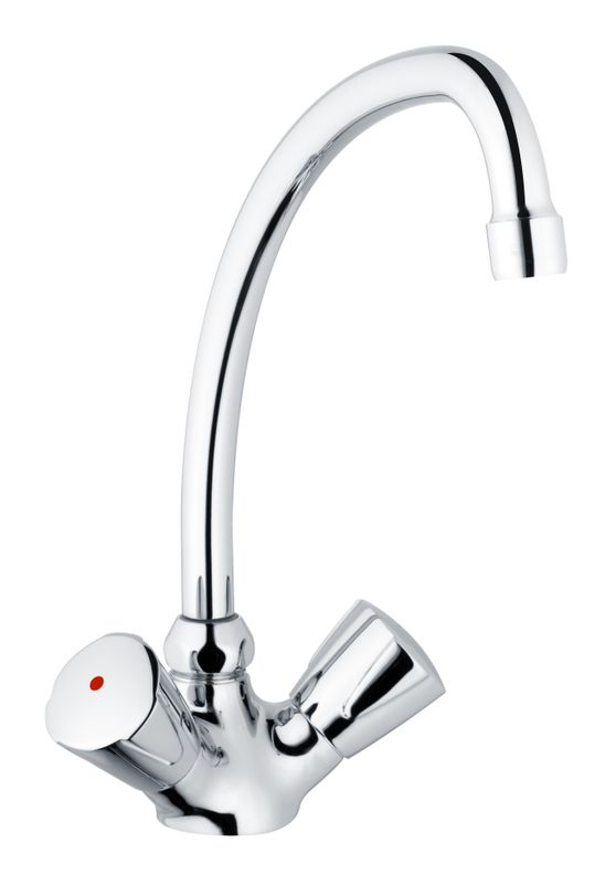 Schulte SH KÜCHENARMATUR CLASSIC-LINE_2 CLASSIC, V. K, HU-AUSL. 200, CHR, Farbe chrom Bild 1