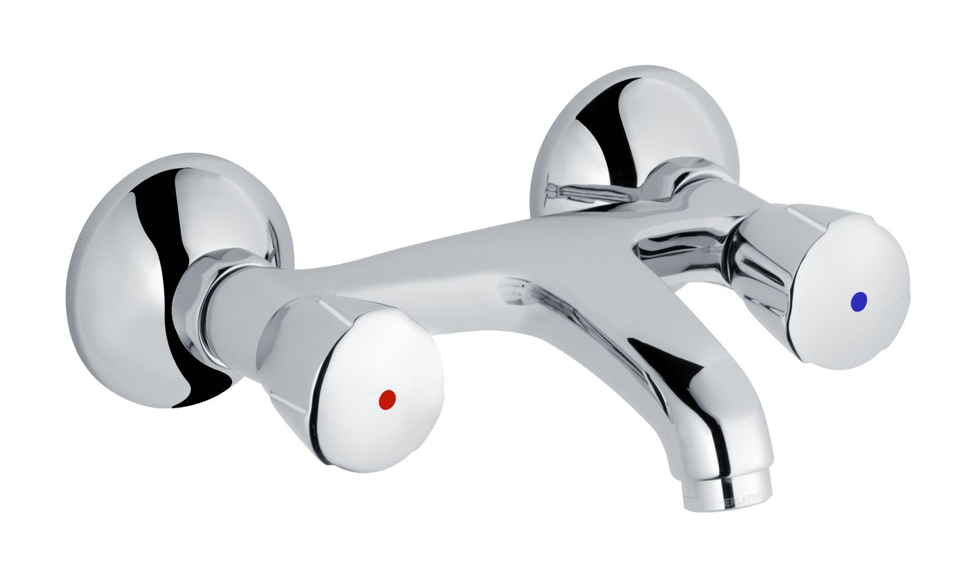 Schulte SH WANDARM. ZWEIGR.CLASSIC-LINE_2 CLASSIC, AUSLADUNG: 170, 1/2" CHR, Farbe chrom Bild 1
