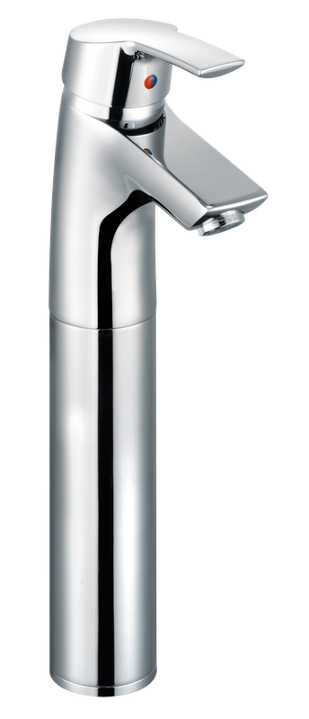 Schulte SH WASCHTISCH EHM HOCH OMEGA_400 DRUCKKNOPF-ABLGARN. 104X259, Farbe chrom Bild 1