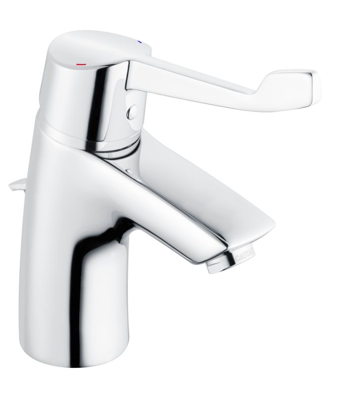 Schulte SH WT EHM OMEGA_400 NIEDERDRUCK, MIT KLINIKHEBEL, 104X74, Farbe chrom Bild 1