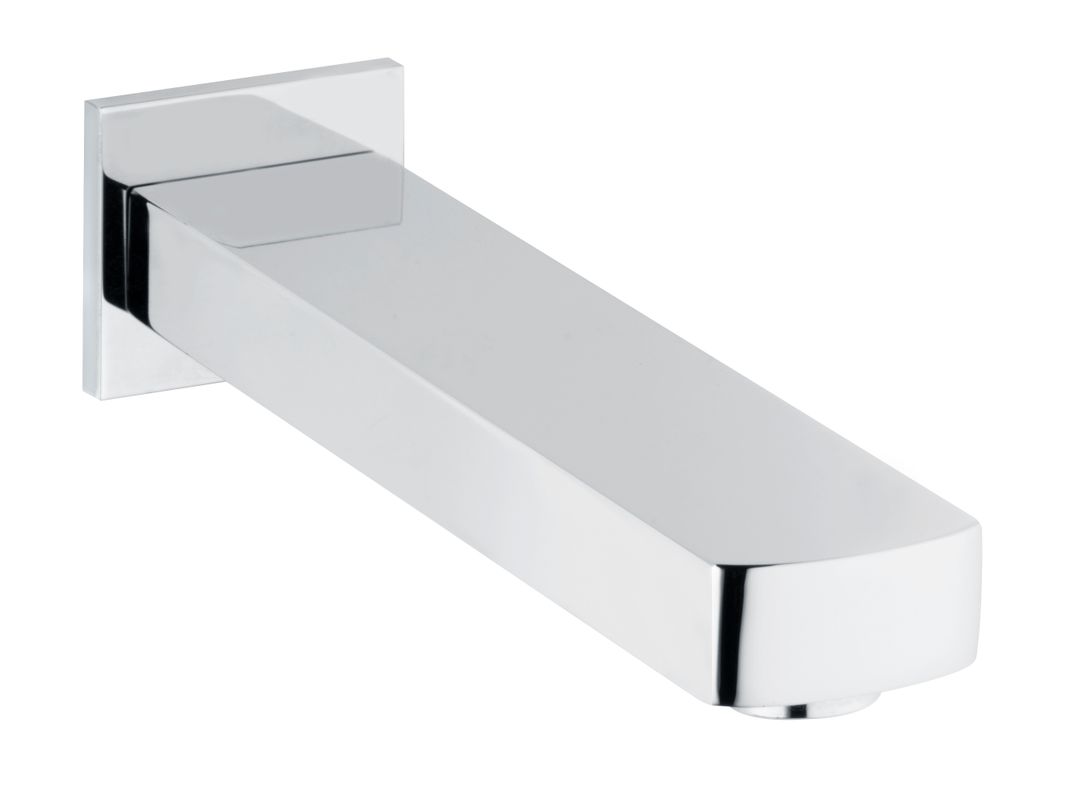 Schulte SH WANNENEINLAUF ALPHA-LINE_500 AUSLADUNG: 186 MM, 1/2", 186 mm, Farbe chrom Bild 1