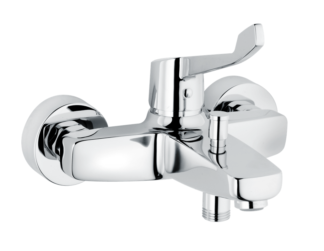 Schulte SH WANNENARM. EHM ALPHA_300 CARE, OHNE BRAUSEGARNITUR, 1/2", Farbe chrom Bild 1