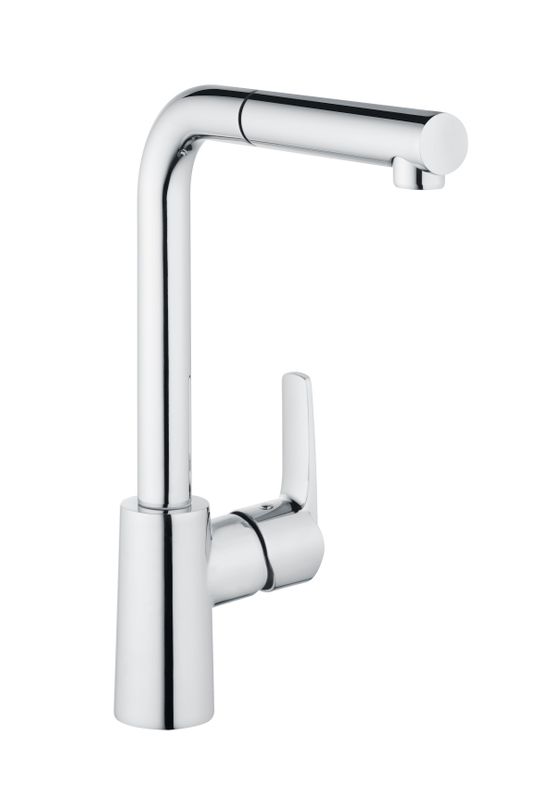 Schulte SH KÜCHENARMATUR EHM ALPHA_300 HERAUSZIEHBAR, AUSLADUNG 214MM, Farbe chrom Bild 1