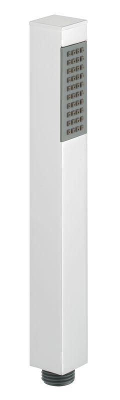 Schulte SH STABHANDBRAUSE QUADRAL 1/2", Farbe silberfarben Bild 1