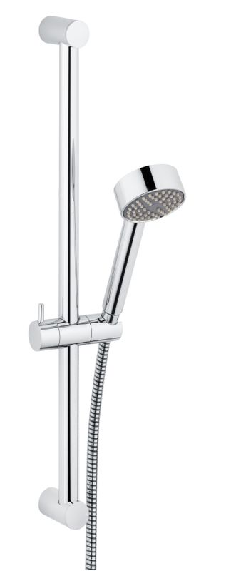Schulte SH WANDSTANGENSET ALPHA_100 WANDSTANGE 600 MM, Farbe chrom Bild 1