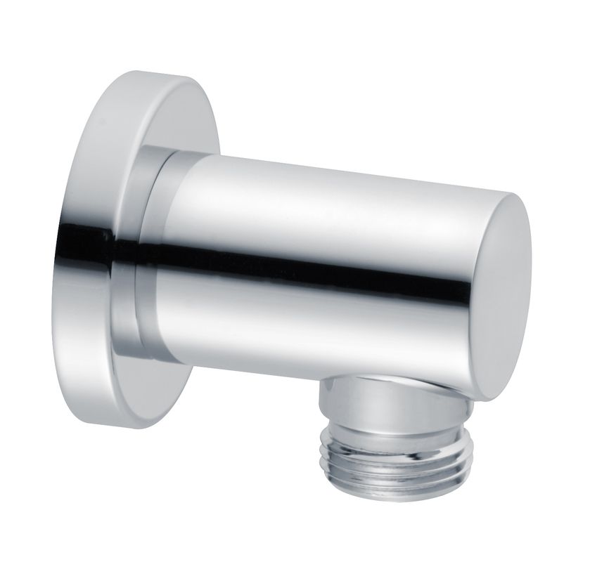 Schulte SH WANDANSCHLUSSBOGEN VARIABLE ET 1/2", EIGENSICHER, Farbe silberfarben Bild 1