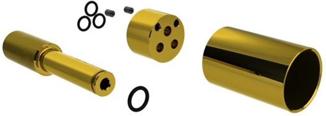 P&M Cara Verlängerungsset, für XTRABOX Waschtisch-Wandarmatur CARDFWT175, 25 mm Bild 2