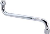 Schulte Universal S-Auslauf Ausladung :250 Anschluss: 3/4" Innengewinde, Farbe silberfarben Bild 2