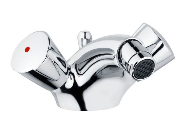 Schulte SH BIDET ZWEIGR. CLASSIC-LINE_2 CLASSIC GR, MIT ABLGARN 100X60 CHR, Farbe chrom Bild 2