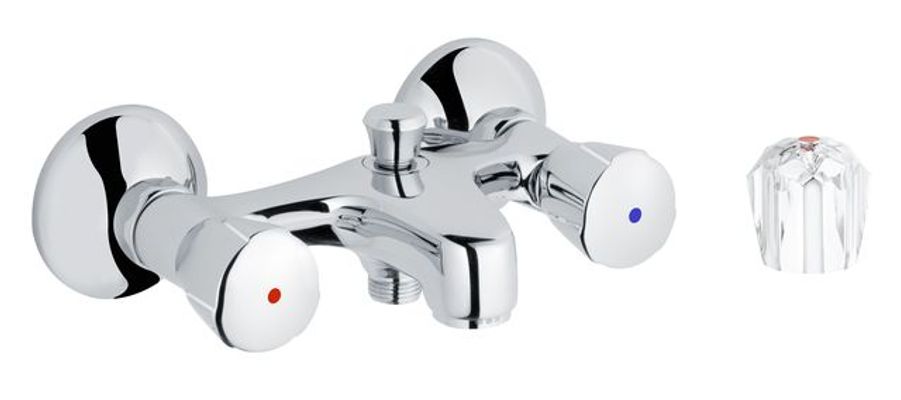 Schulte SH WA.ARM. ZWEIGR. CLASSIC-LINE_2 PRINCESS-LUXUS, O. BRGARN 1/2", CHR, Farbe chrom Bild 2