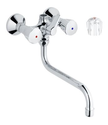 Schulte SH WA.ARM. ZWEIGR. CLASSIC-LINE_2 PRINCESS, O.BRGARN, S-AUSL, Farbe chrom Bild 2