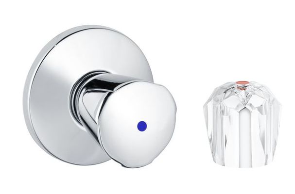 Schulte SH SICHTTEIL CLASSIC-LINE_2 PRINCESS, F. UP-VENT. M. VAR. ET, Farbe chrom Bild 2