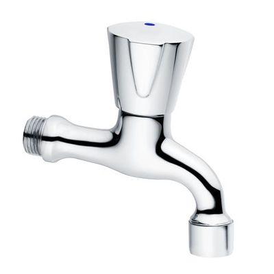 Schulte SH AUSLAUFVENTIL CLASSIC-LINE_2 CLASSIC, AUSL. 90, 1/2" WARM CHR, Farbe chrom Bild 2