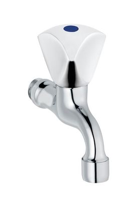 Schulte SH AUSLAUFVENTIL CLASSIC-LINE_2 TRIANON, AUSL. 90, 1/2" KALT CHR, Farbe chrom Bild 2