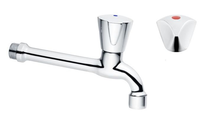 Schulte SH AUSLAUFVENTIL CLASSIC-LINE_2 TRIANON, AUSL. 160, 1/2" KALT CHR, Farbe chrom Bild 2