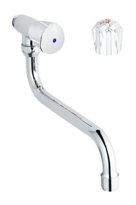 Schulte SH WANDSCHWENKVENT.CLASSIC-LINE_2 PRINCESS, S-AUSL.200,1/2" KALT, CHR, Farbe chrom Bild 2