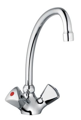 Schulte SH KÜCHENARM. CLASSIC-LINE_2 ND TRIANON, M. KH. HU-AUSL. 200, CHR, Farbe chrom Bild 2