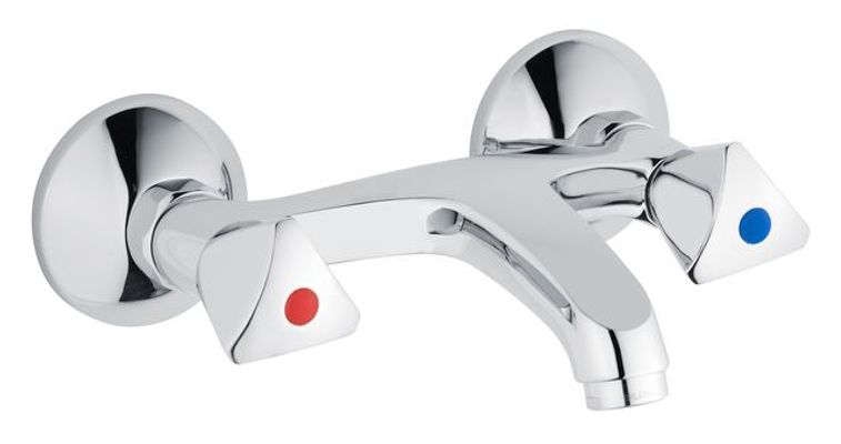 Schulte SH WANDARM. ZWEIGR.CLASSIC-LINE_2 TRIANON, AUSLADUNG: 170, 1/2" CHR, Farbe chrom Bild 2